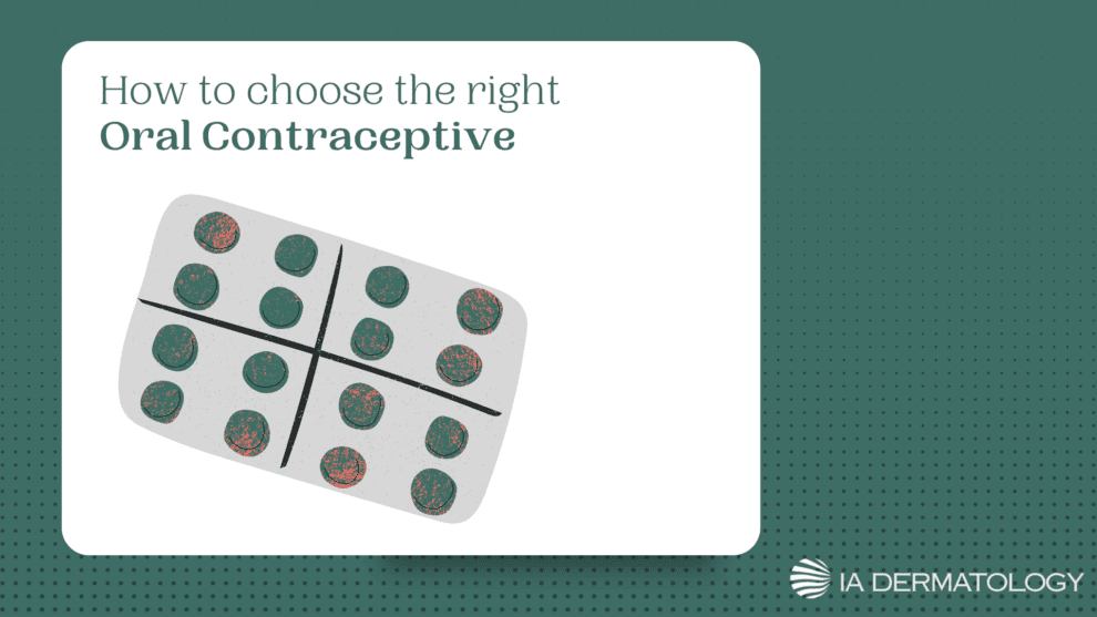 Best Oral Contraceptive for Acne | Harley Street London